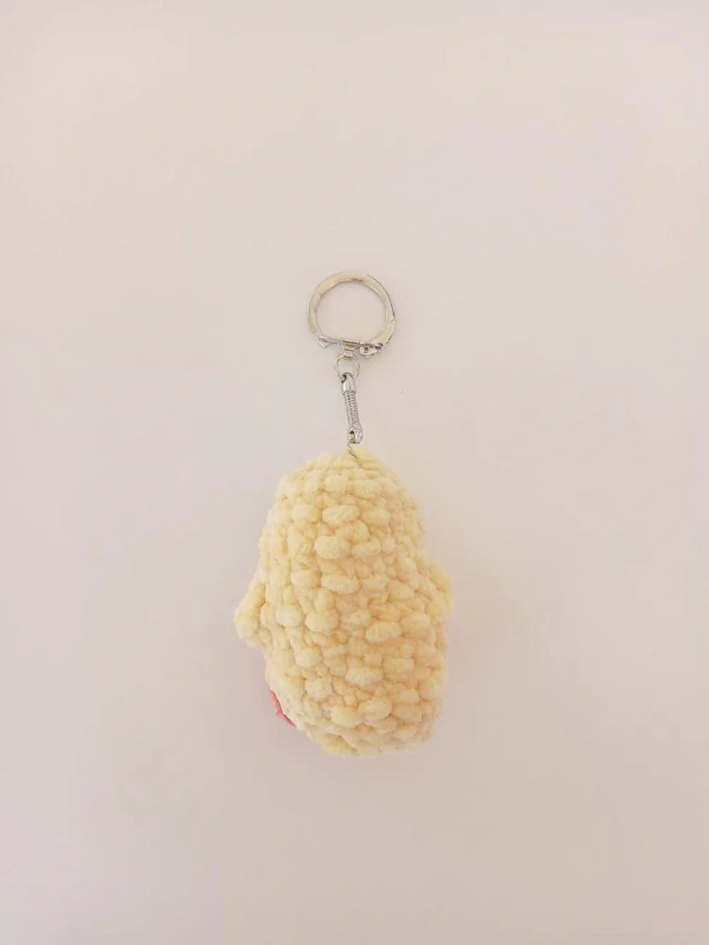 Handmade crochet duck stuffed keychain - Picture 5 of 5